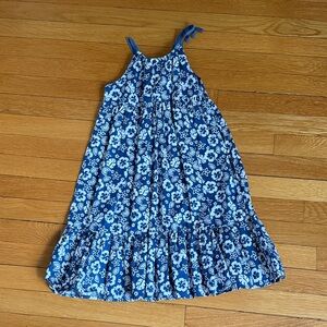 Gymboree Blue and White Floral Dress
